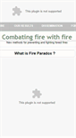 Mobile Screenshot of fireparadox.org