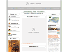 Tablet Screenshot of fireparadox.org